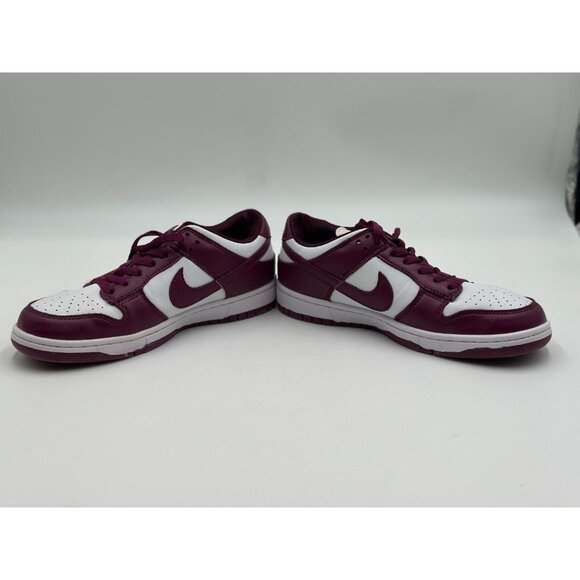 Nike Dunk Low Team Red White Leather DD1503-108 Size 8.5 - Picture 9 of 12